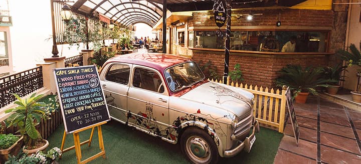 Dining at Hotel Willow Banks Shimla